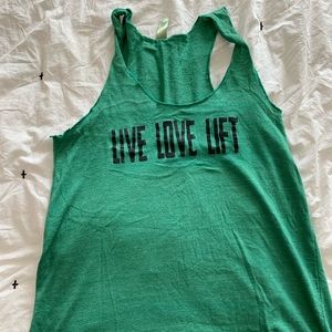 Women’s lifting tank